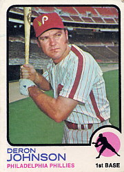 1973 Topps Baseball Cards      590     Deron Johnson